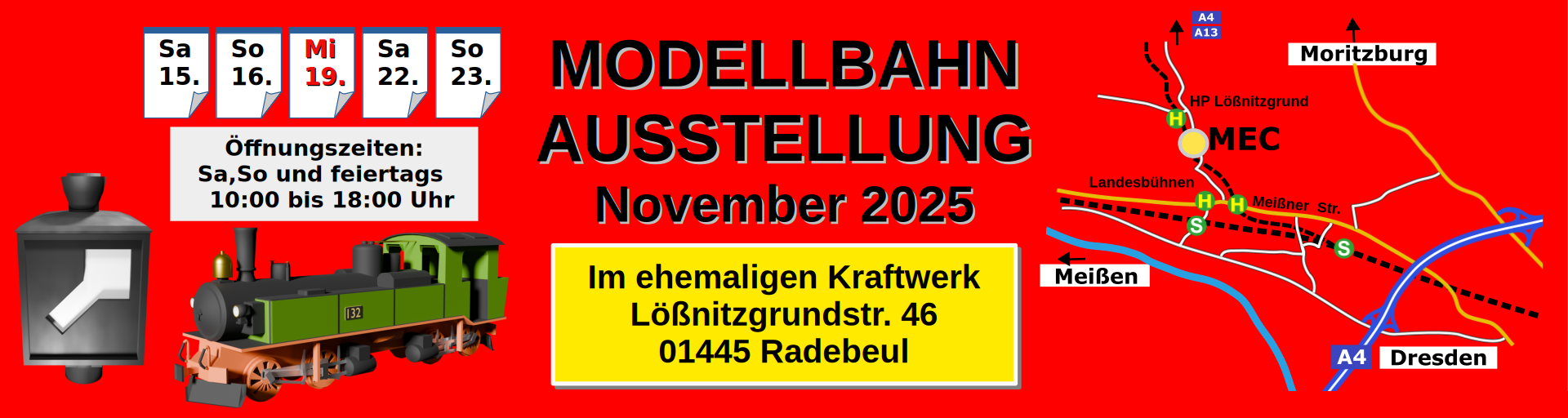 Ausstellung vom 15.11. bis 23.11.2025